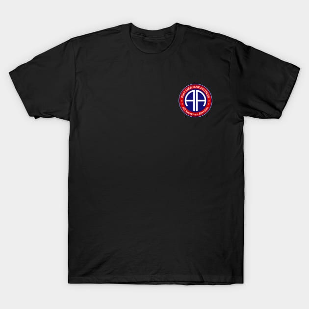 Airborne Division Paratrooper Insignia T-Shirt by Distant War